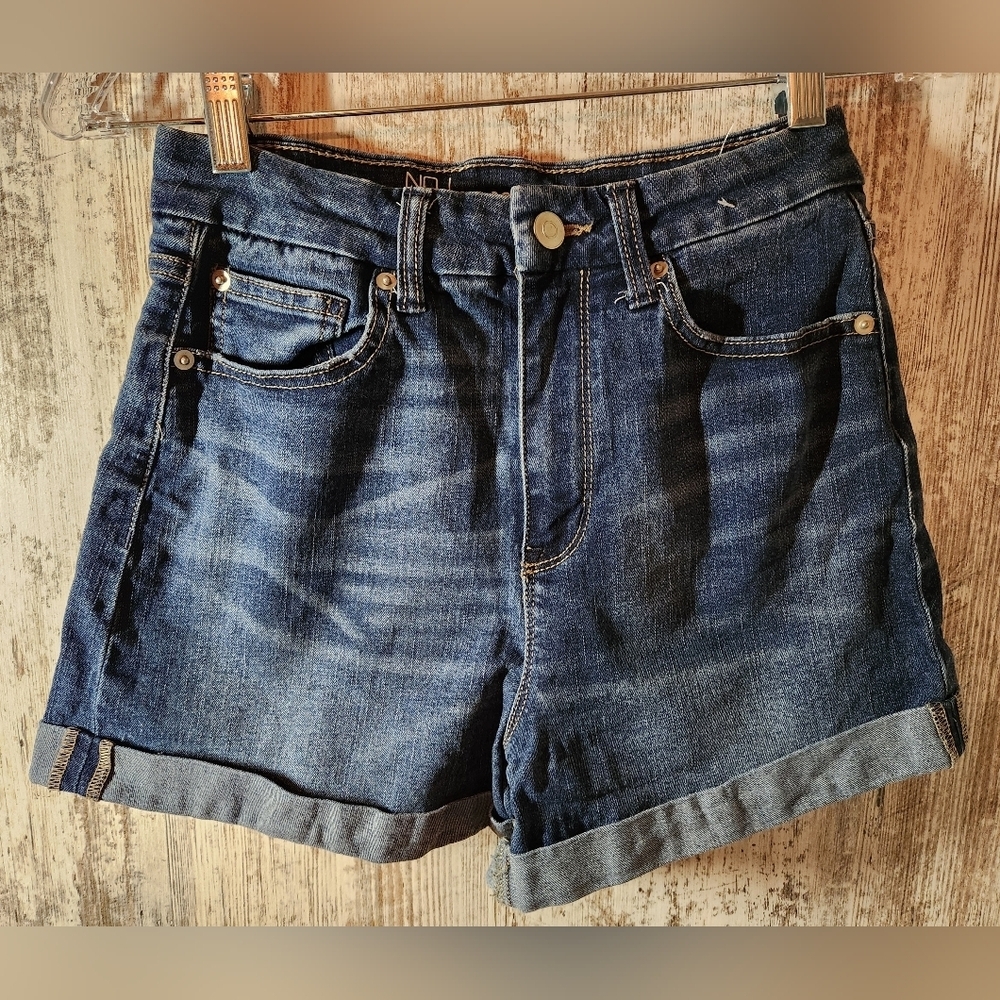 No Boundaries Indigo Jean Shorts